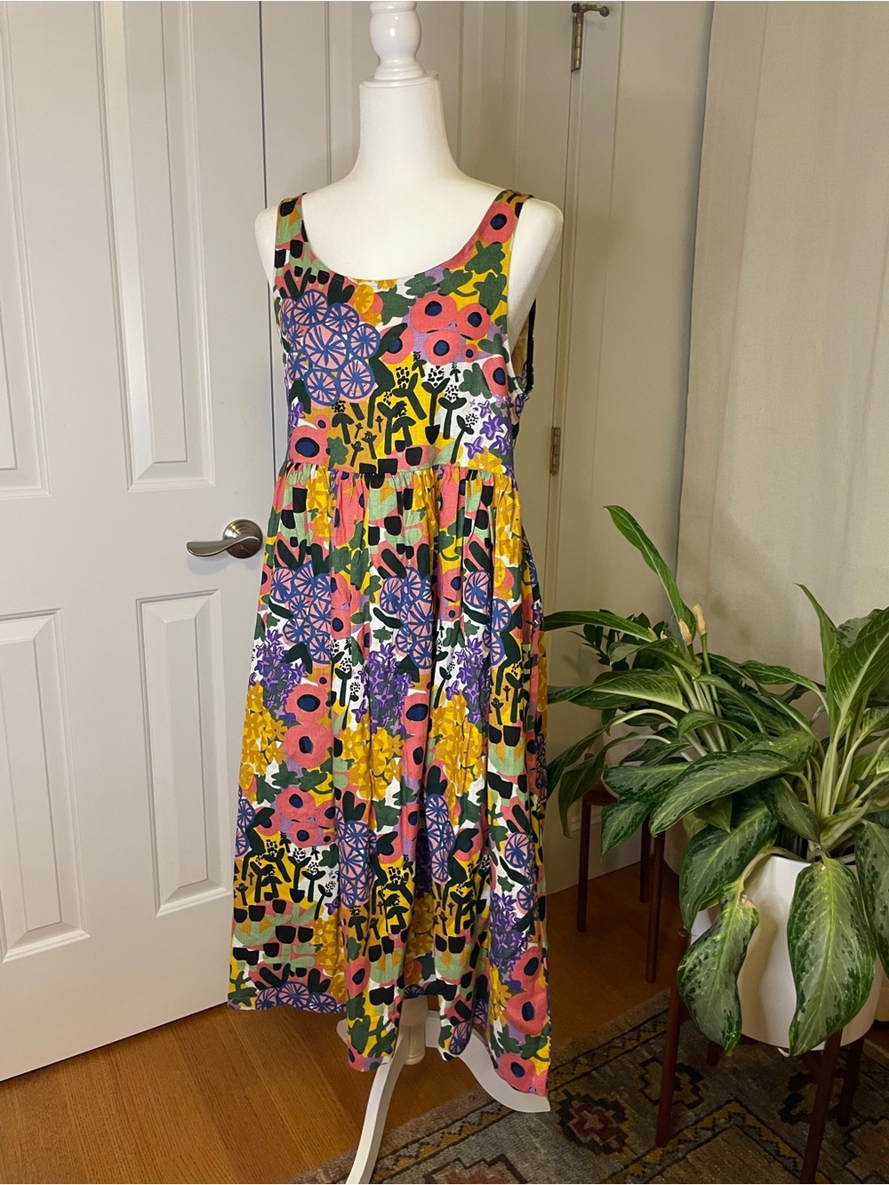 Nooworks People I’ve Loved Linen Naomi Dress XS 100% Linen